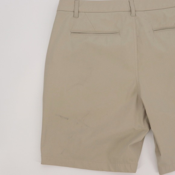 Vuori Mens Chino Shorts Size 36 Khaki Beige Athleisure Casual Walking Golf *READ - Picture 5 of 5